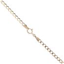 9ct Yellow Gold Curb Chain 22"