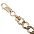 9ct Yellow Gold Curb Bracelet 8"