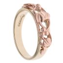 9ct Yellow And Rose Gold Tree Of Life Clogau Ring