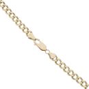 9ct Yellow Gold Curb Chain 22"