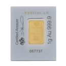 1g Pamp Suisse Sealed Gold Bar