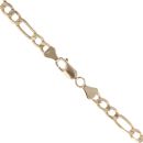 9ct Yellow Gold Figaro Chain 22"