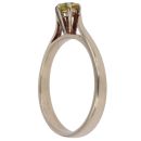 9ct Yellow Gold Yellow Gemstone Single Stone Ring