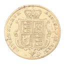 1864 Victoria Young Head Shield Back UK Half Sovereign Coin