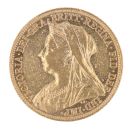1899 Victoria Old Head Australia Full Sovereign Coin
