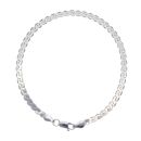 Silver DC Serpentine Bracelet 7.5"