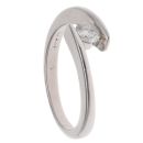 18ct White Gold 0.25ct Brilliant Cut Diamond Solitaire Ring