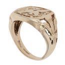 9ct Yellow Gold Welsh Dragon Signet Ring