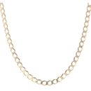 9ct Yellow Gold Curb Chain 20"
