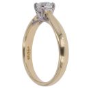 18ct Yellow Gold 0.40ct Brilliant Cut Diamond Solitaire Ring