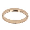 18ct Yellow Gold Plain Wedding Band 3mm