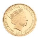2017 Elizabeth II Strength and Shield Gibraltar Full Sovereign Coin