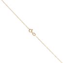 9ct Yellow Gold 0.13cts Diamond and Amethyst Pendant and 14" Chain by Anya Belle