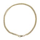 14ct Yellow Gold Foxtail Bracelet 8"