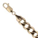 9ct Yellow Gold Curb Bracelet 8"
