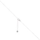 Sterling Silver Cubic Zirconia Heart Pendant and Chain 16" by Icesia