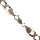 9ct Yellow Gold Flat Plain Curb Chain 24"