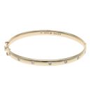 9ct Yellow Gold 0.35ct Brilliant Cut Diamond Bangle