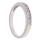 18ct White Gold 0.25ct Brilliant Cut Diamond Eternity Ring
