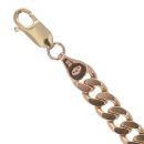 9ct Yellow Gold Curb Bracelet 8"