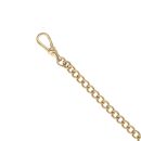 9ct Yellow Gold Albert T-Bar Bracelet 7"