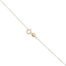 18ct Yellow Gold 0.80ct Brilliant Cut Black And Colourless Diamond Pendant And Chain 18"
