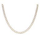 9ct Yellow Gold Curb Chain 24"