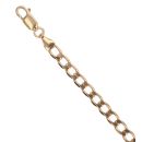 9ct Yellow Gold Curb Bracelet 7.5"