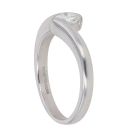 18ct White Gold 0.40ct Princess Cut Diamond Solitaire Ring