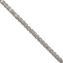 9ct Yellow Gold 3.00ct Lab Grown Diamond Tennis Bracelet 7"