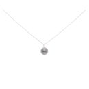 18ct White Gold Cultured Pearl Pendant And Chain 20"