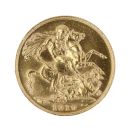 1910 Edward VII Large Head Australia Full Sovereign Coin