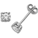 18ct White Gold 0.75ct Diamond Earrings