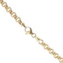 18ct Yellow Gold Belcher Chain 18"