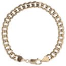 9ct Yellow Gold Curb Bracelet 8"