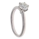 Platinum 1.00ct Brilliant Cut Diamond Solitaire Ring