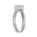 Sterling Silver Cubic Zirconia Dress Ring by Icesia