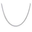 Silver Spige Chain 20"