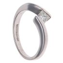 18ct White Gold 0.33ct Brilliant Cut Diamond Solitaire Ring
