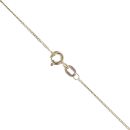 9ct Yellow Gold Amethyst Pear Pendant and Chain 18"