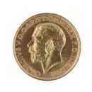 1915 George V Large Head UK Full Sovereign Coin