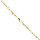 9ct Yellow Gold Rope Chain 20"
