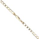 9ct Yellow Gold Curb Chain 20"