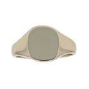 9ct Yellow Gold Plain Signet Ring