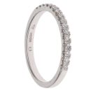 18ct White Gold 0.30ct Brilliant Cut Diamond Half Eternity Ring
