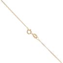 18ct Yellow Gold 0.15ct Diamond Heart Pendant and Chain 18"