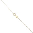 18ct Yellow Gold 0.25ct Brilliant Cut Diamond Solitaire Pendant And Chain 18"
