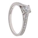 18ct White Gold 0.70ct Brilliant Cut Diamond Solitaire Ring