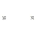 9ct White Gold 0.24cts Diamond Stud Earrings by Anya Belle