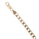 9ct Yellow Gold Curb Bracelet 8.5"